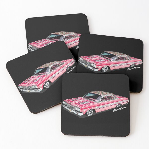 Item preview, 1964 Impala Gypsy Rose 3/4 front no text Kustom, Hot Rod, Muscle Car designed and sold by Elegant Customs.