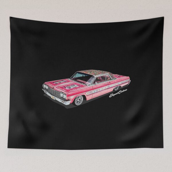 Item preview, 1964 Impala Gypsy Rose 3/4 front no text Kustom, Hot Rod, Muscle Car designed and sold by Elegant Customs.