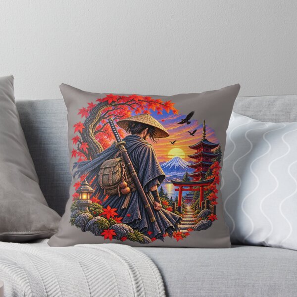 Item preview, Find Your Path – Japanese Ronin Mountain Journey designed and sold by Ghostwave Atelier.