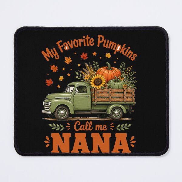 Item preview, Pumpkins Calling Me Nana Autumn Truck Graphic designed and sold by anapldv.