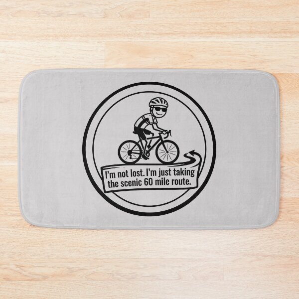 Artikelvorschau, Ich bin kein verlorener Radfahrer auf einer malerischen Route entworfen und verkauft von ThreadRiotTees.