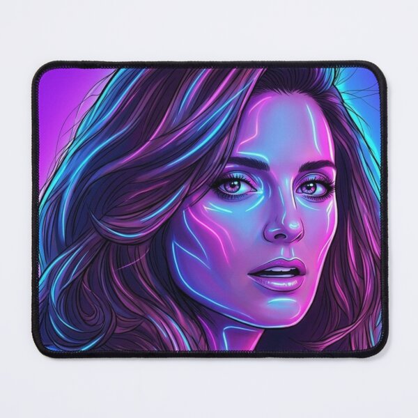 Item preview, SK Sexy Neon Beckett Actress Lgbtq+ Comic Book Art Home Wall Decor Print Poster Pride TV Series Movie Music designed and sold by Mind Space.