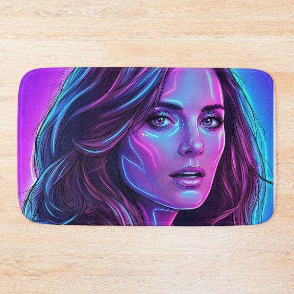 Item preview, SK Sexy Neon Beckett Actress Lgbtq+ Comic Book Art Home Wall Decor Print Poster Pride TV Series Movie Music designed and sold by Mind Space.