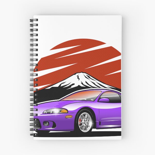 Item preview, Mitsubishi Eclipse GSX in Neon Purple Color JDM Sport Car designed and sold by Juan-Art-22.