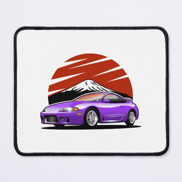 Item preview, Mitsubishi Eclipse GSX in Neon Purple Color JDM Sport Car designed and sold by Juan-Art-22.