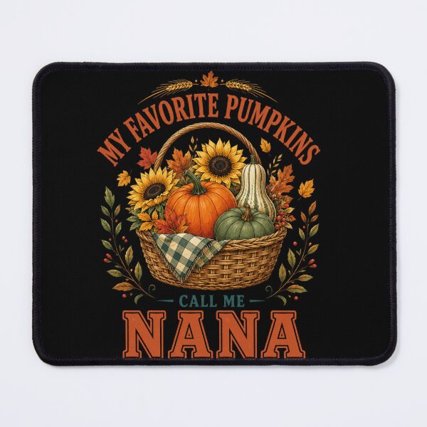 Item preview, Pumpkin Patch Nana Autumn Basket Fall Harvest Gift designed and sold by anapldv.