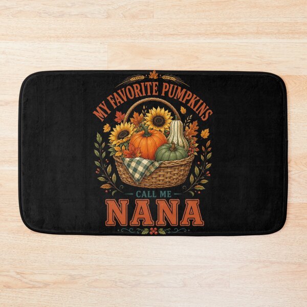 Item preview, Pumpkin Patch Nana Autumn Basket Fall Harvest Gift designed and sold by anapldv.