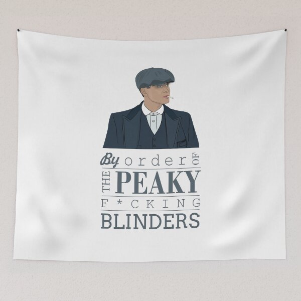 Item preview, By Order Of The Peaky Blinders - Thomas Shelby Illustration designed and sold by qfa Originals.