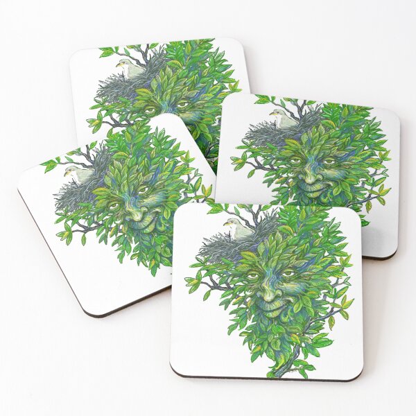 Item preview, Nesting Green Man by Deran Wright designed and sold by Deran Wright.