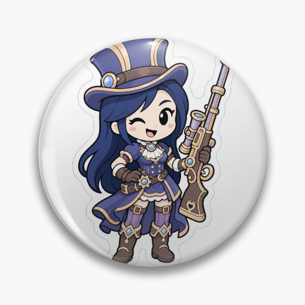 Artikelvorschau, Caitlyn lol entworfen und verkauft von Figurativa.
