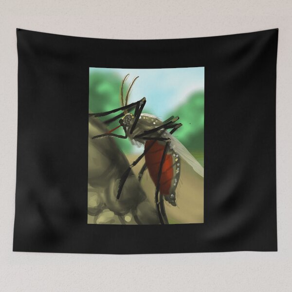 Item preview, Detailed Close-Up of a Mosquito designed and sold by Fibi-studio.