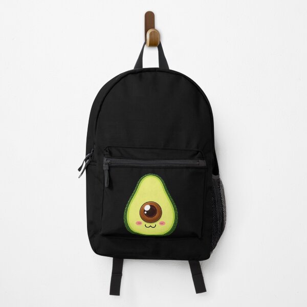 Item preview, Avocado Cute Kawaii Cartoon with Smiling Face designed and sold by anapldv.