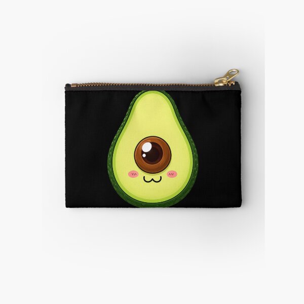 Item preview, Avocado Cute Kawaii Cartoon with Smiling Face designed and sold by anapldv.