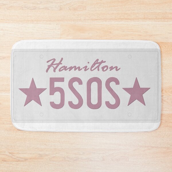Item preview, 5 Seconds of Summer Hamilton Licence Plate designed and sold by RebelAtHeartDesigns.