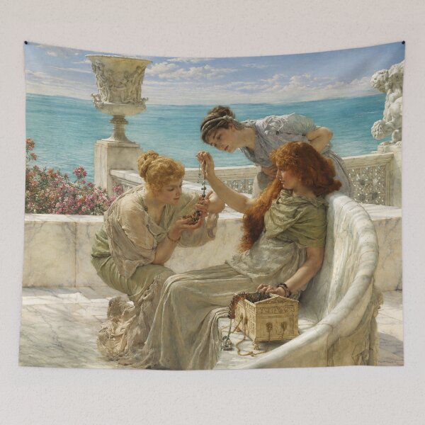 Item preview, Fortune's Favorite by Lawrence Alma-Tadema wall art, Rome themed artwork designed and sold by RickE.