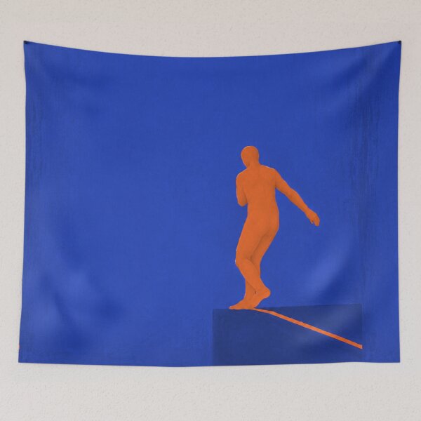 Item preview, "Turning Point" – Modern Abstract Figure Art designed and sold by Moodzu.