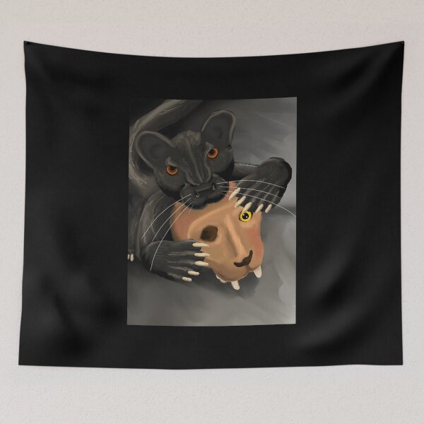Item preview, Dark Animal Embrace with Skull designed and sold by Fibi-studio.
