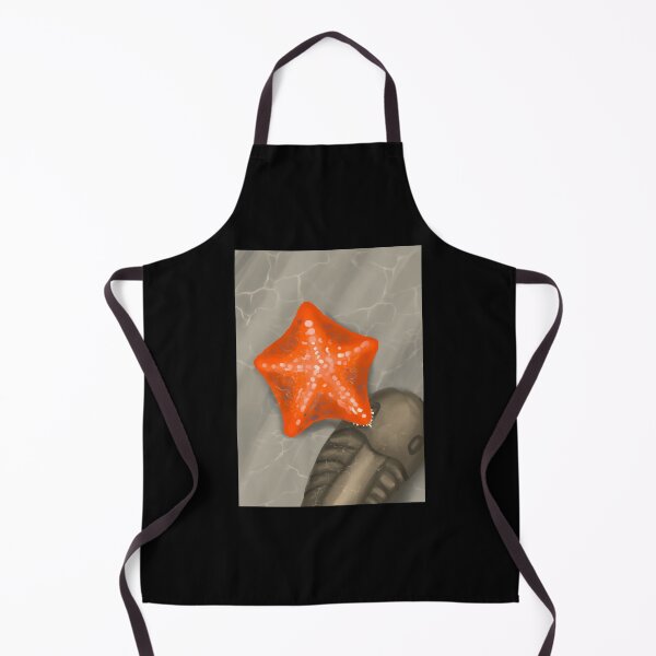 Item preview, Vibrant Orange Starfish in Shallow Water designed and sold by Fibi-studio.