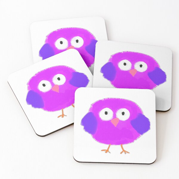 Item preview, Little Purple Owl designed and sold by mhughesart.