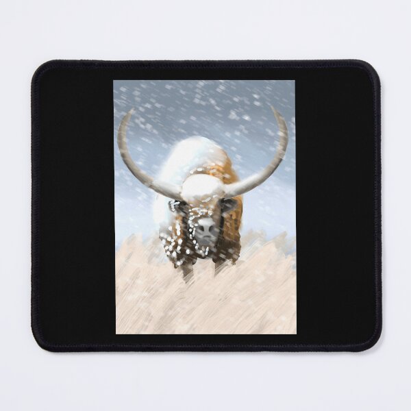 Item preview, Majestic Snowy Ox with Horns designed and sold by Fibi-studio.