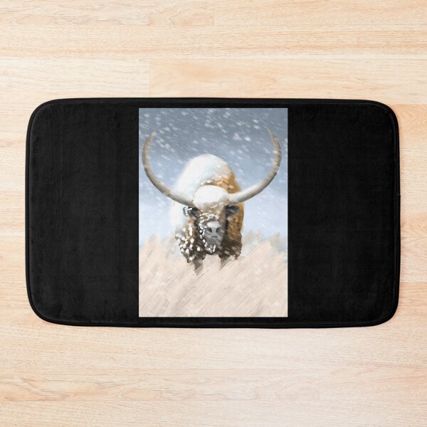 Item preview, Majestic Snowy Ox with Horns designed and sold by Fibi-studio.