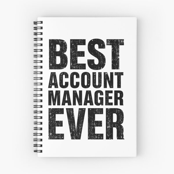 Item preview, best account manager inspirational retro typography quote designed and sold by anapldv.