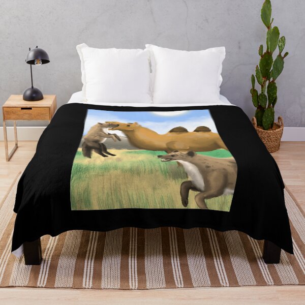 Item preview, Camel and Hyenas in a Savanna Scene designed and sold by Fibi-studio.