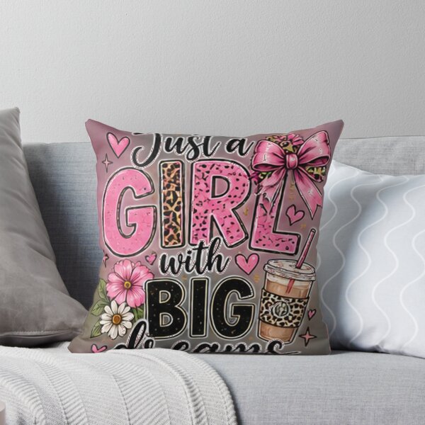 Item preview, Just a girl with big dreams designed and sold by Gemstyles.