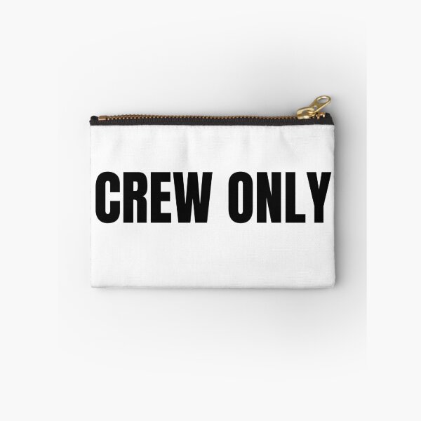 Item preview, Crew Only (Black) designed and sold by ShipCrewNation.