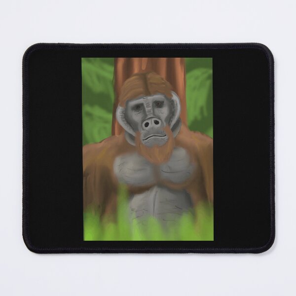 Item preview, Majestic Gorilla Portrait in Nature designed and sold by Fibi-studio.