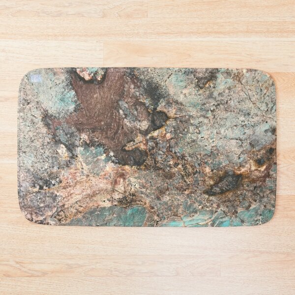 Item preview, Turquoise Colors and Fawn-Brown Hues (Faux) Marble designed and sold by DEC02.