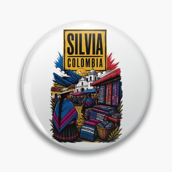 Item preview, Silvia Colombia Vintage Travel Tourism designed and sold by TravelersGems.