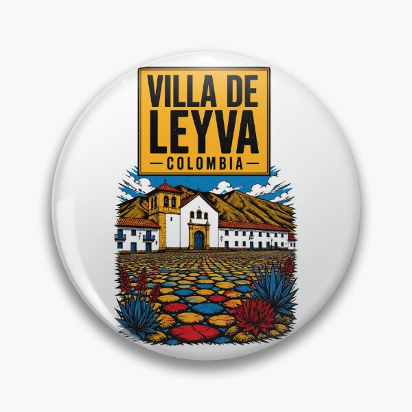 Item preview, Villa De Leyva Colombia Vintage Travel Tourism designed and sold by TravelersGems.