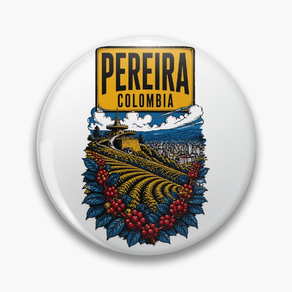 Item preview, Pereira Colombia Vintage Travel Tourism designed and sold by TravelersGems.