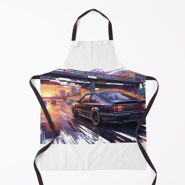 Item preview, German classic car on the motorway designed and sold by maistrTREASURE.