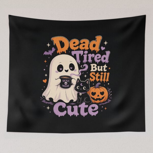 Item preview, Dead Tired But Still Cute designed and sold by QuixoticDigital.