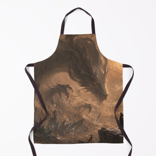 Item preview, Sand Dragon – Guardian Beneath the Glass Desert designed and sold by ChromaRune.