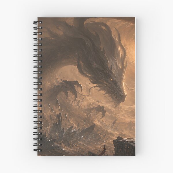 Item preview, Sand Dragon – Guardian Beneath the Glass Desert designed and sold by ChromaRune.
