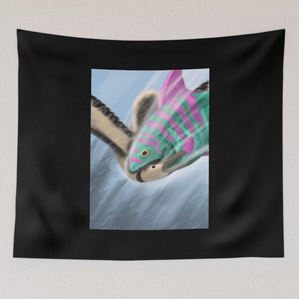Item preview, Colorful Fantasy Fish with Wings designed and sold by Fibi-studio.