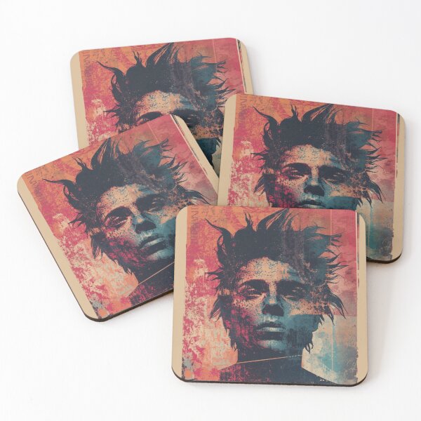 Item preview, Grunge Punk Portrait Messy Hair Street Art designed and sold by ERODED SELF.