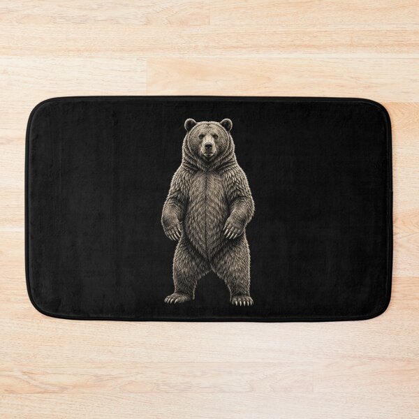 Item preview, Bear Wildlife Illustration with Detailed Fur and Claws designed and sold by anapldv.