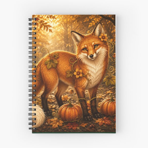 Item preview, Pumpkin Spice Fox | Enchanted Autumn Woodland designed and sold by Joammiyon.