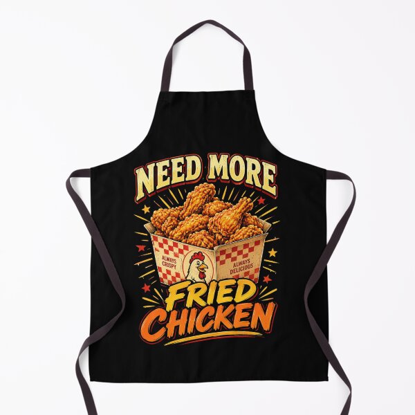 Item preview, fried chicken retro food graphic with crispy takeout designed and sold by anapldv.