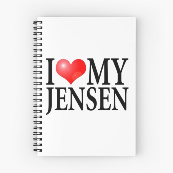 Item preview, I Love My Jensen designed and sold by EdwinaSeay.
