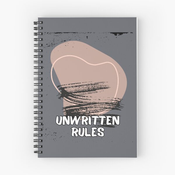 Item preview, Unwritten Rules Abstract Grunge Design designed and sold by AhmadAnnaPrints.