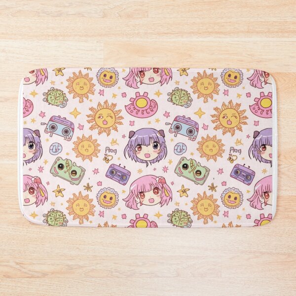 Item preview, 90s Retro Anime Kawaii Girls Seamless Pattern designed and sold by MargaretPolanco.