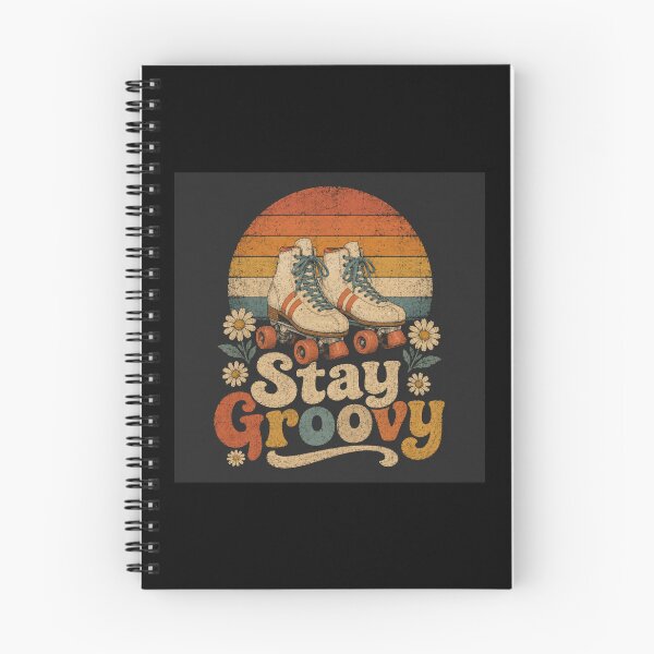 Item preview, Stay Groovy – Retro Roller Skates designed and sold by QuixoticDigital.