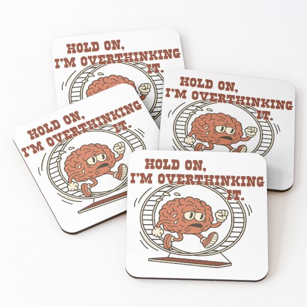 Item preview, Hold On I'm Overthinking It designed and sold by Stayfrostybro.