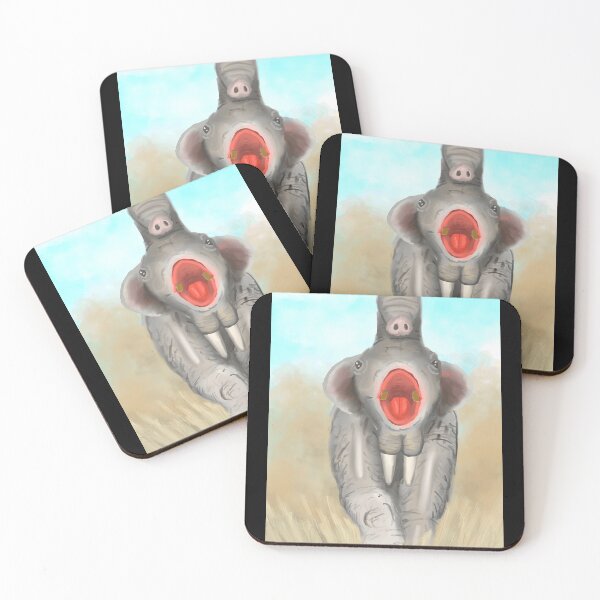 Item preview, Surreal Elephant with Pig Head Illustration designed and sold by Fibi-studio.