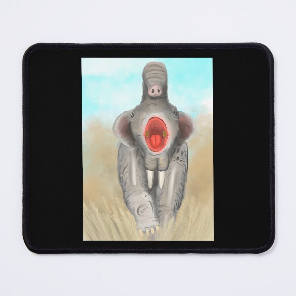 Item preview, Surreal Elephant with Pig Head Illustration designed and sold by Fibi-studio.